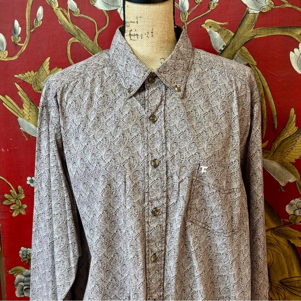 🆕 Men’s PANHANDLE Western Shirt | Tuf Cooper Performance | #F6 - Picture 4 of 11